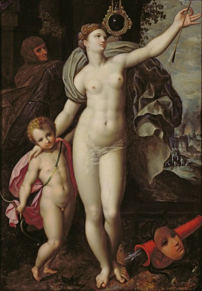 Venus und Amor von Jacques de Backer